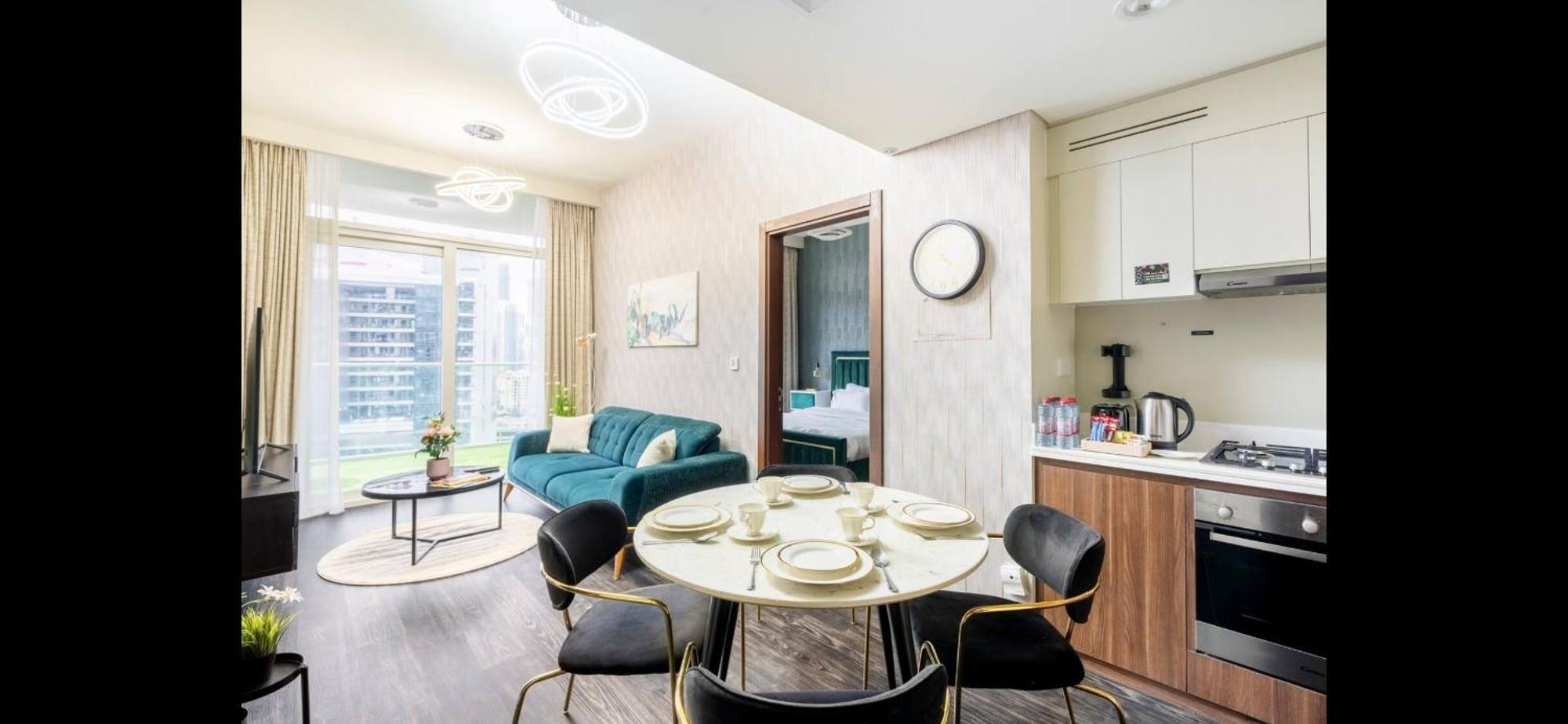 Luxury 2 Bedroom With Burj Khalifa View Dubai Exterior photo