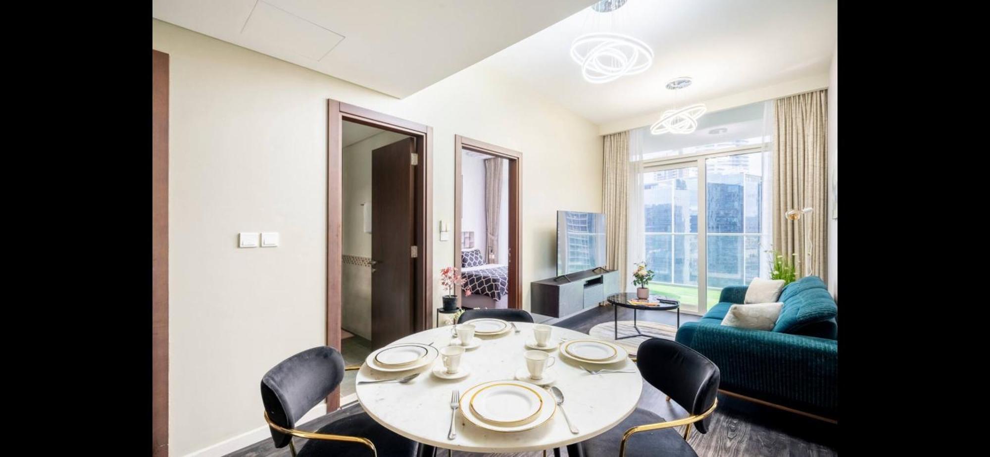 Luxury 2 Bedroom With Burj Khalifa View Dubai Exterior photo
