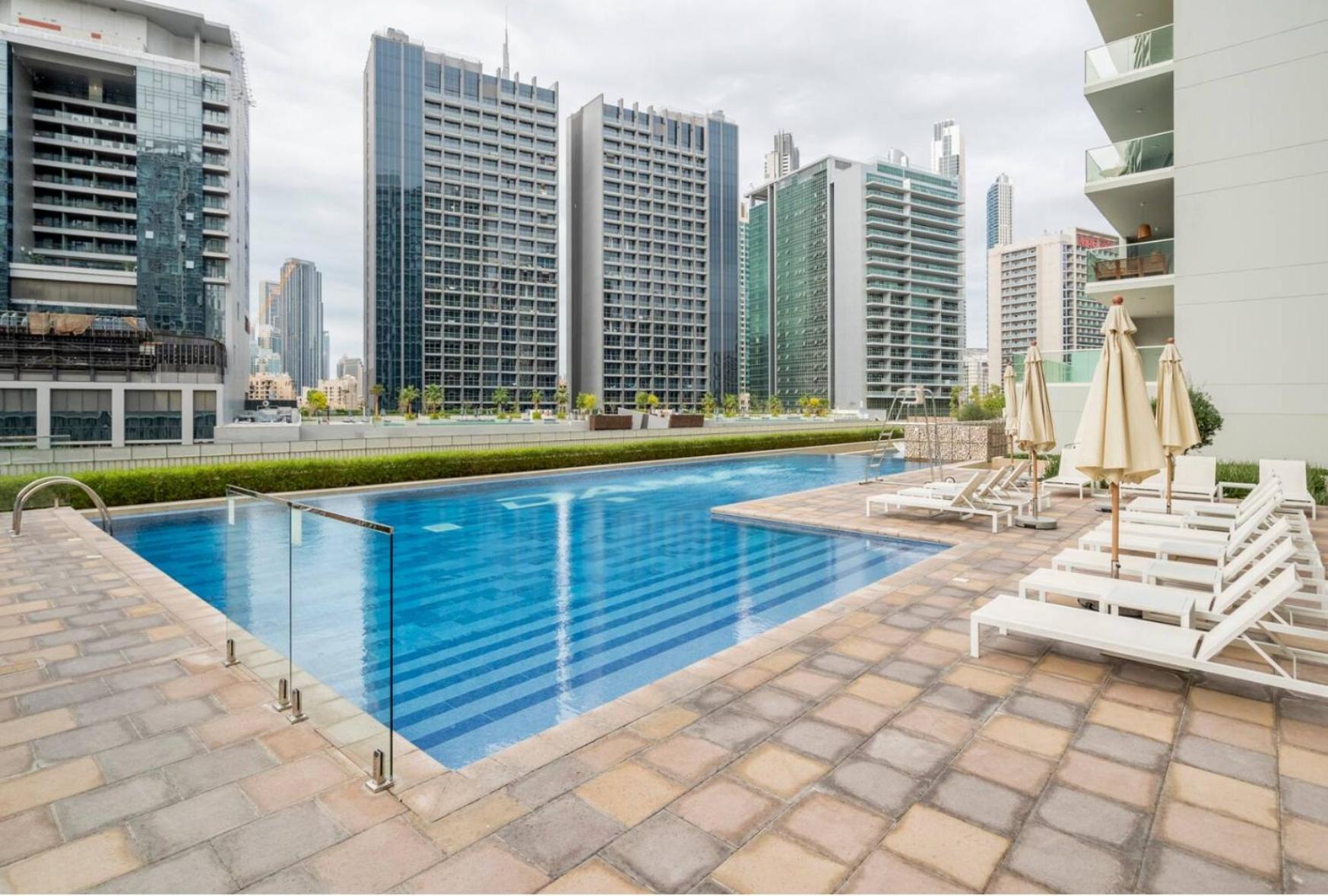 Luxury 2 Bedroom With Burj Khalifa View Dubai Exterior photo
